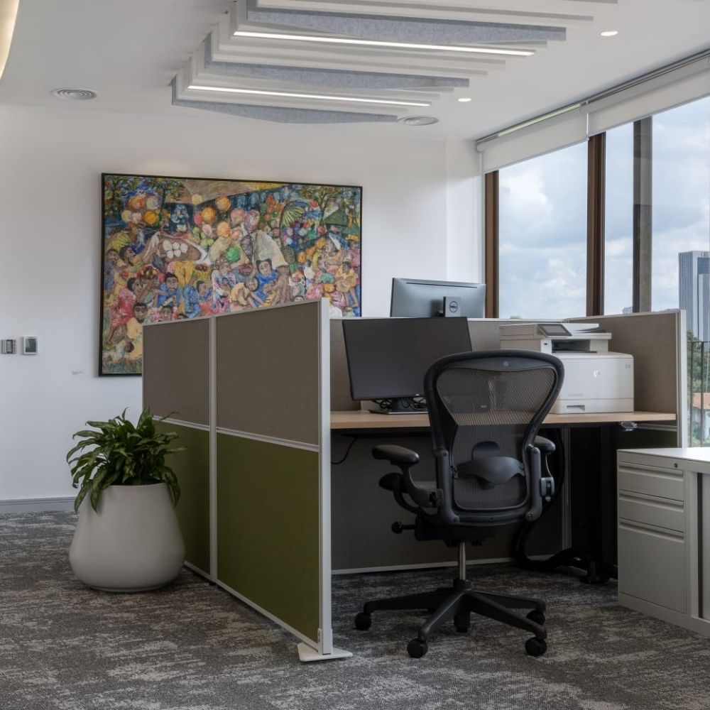 Corporate interior-scaping project